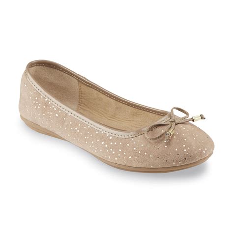 women's taupe flats